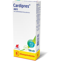 CARDIPRES 40/5 COMPRIMIDOS RECUBIERTOS