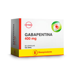 GABAPENTINA CÁPSULAS 400 mg
