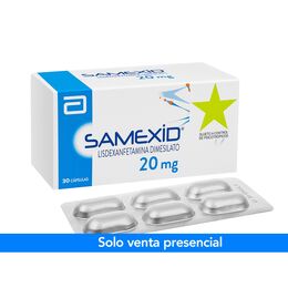 SAMEXID CÁPSULAS 20 mg