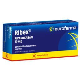 Ribex (B) Rivaroxaban 10mg 15 Comprimidos Recubiertos
