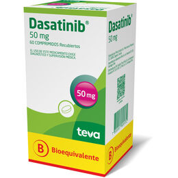 DASATINIB COMPRIMIDOS RECUBIERTOS 50 mg