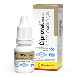 CIPROVAL SOLUCIÓN OFTÁLMICA 0,3%