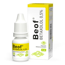 Beof Betaxolol 0.5% Solución Oftálmica 5ml