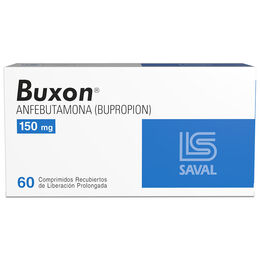 Buxon Anfebutamona 150mg 60 Comprimidos Prolongados