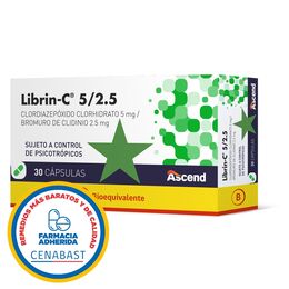 Clordiazepoxido Bromuro De Clidinio 5 2 5 30 - Cenabast