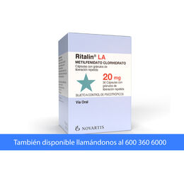 Metilfenidato 20mg