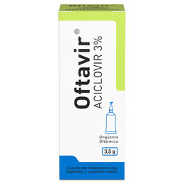 Oftavir Aciclovir 3% Ungüento Oftálmico 3.5g
