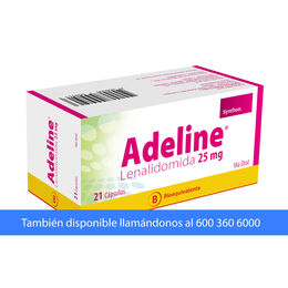 ADELINE CÁPSULAS 25 mg (LENALIDOMIDA)