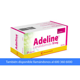 ADELINE CÁPSULAS 10 mg (LENALIDOMIDA)
