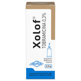 XOLOF UNGÜENTO OFTÁLMICO 0,3%