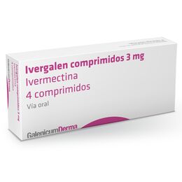 Ivergalen Ivermectina 3mg 4 Comprimidos