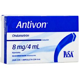 ANTIVON SOLUCIÓN INYECTABLE 8mg/4mL