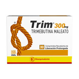 Trim Trimebutina 300mg 30 Comprimidos Prolongados