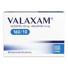 Valaxam Valsartan 160/10 30 Comprimidos Recubiertos