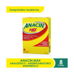 Anacin Max 8 Comprimidos Recubiertos