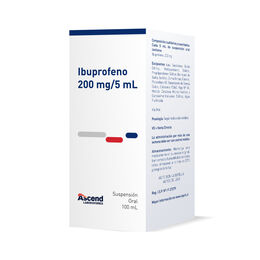 IBUPROFENO SUSPENSIÓN ORAL 200 mg /5 mL