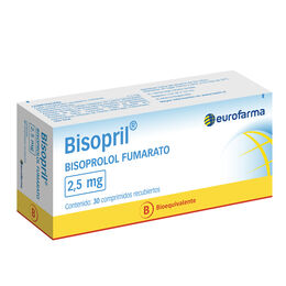 BISOPRIL COMPRIMIDOS RECUBIERTOS 2,5 mg