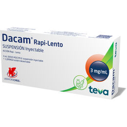 Dacam Rapi-Lento Betametasona 3mg/ml Inyectable 1 Jeringa