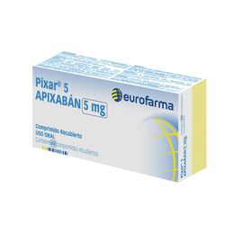 PIXAR COMPRIMIDOS RECUBIERTOS 5 mg (APIXABÁN)