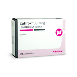 EUTIROX COMPRIMIDOS 50 mcg (LEVOTIROXINA SÓDICA)