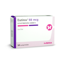 EUTIROX COMPRIMIDOS 88 mcg (LEVOTIROXINA SÓDICA)