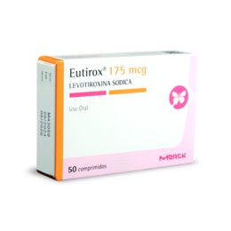 EUTIROX COMPRIMIDOS 175 mcg (LEVOTIROXINA SÓDICA)