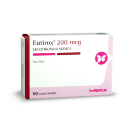 EUTIROX COMPRIMIDOS 200 mcg (LEVOTIROXINA SÓDICA)