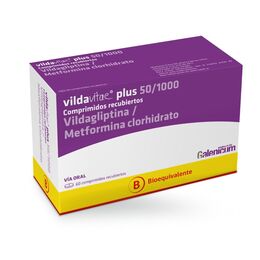 Vildavitae Vildagliptina Metformina 50 1000