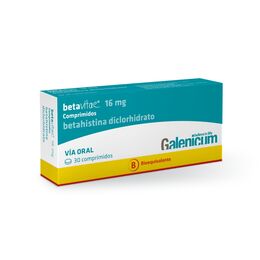 BETAVITAE COMPRIMIDOS 16 mg (BETAHISTINA DICLORHIDRATO)