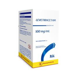 Levetiracetam 100mg/ml Jarabe 1 Frasco 300ml