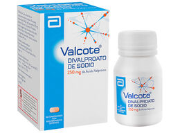 Valcote (R) Ácido Valproico 250mg 50 Comprimidos Recubiertos