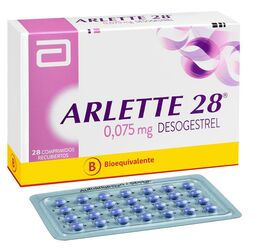 Arlette 28 Desogestrel 28 Comprimidos Recubiertos
