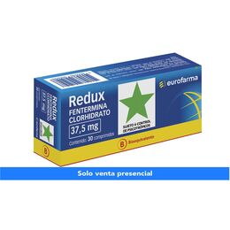 REDUX COMPRIMIDOS 37,5 mg (FENTERMINA CLORHIDRATO)