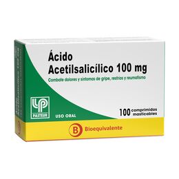 Ácido Acetil Salicí­Lico 100mg