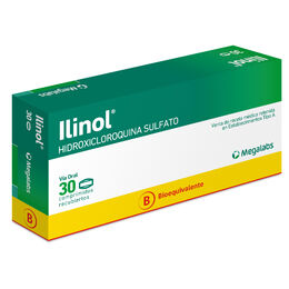 Ilinol (B) Hidroxicloroquina 200mg 30 Comprimidos Recubiertos