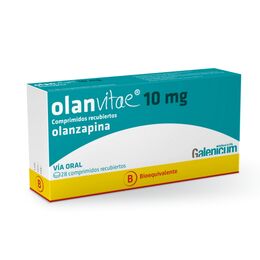 Olanvitae (B) Olanzapina 10mg 28 Comprimidos Recubiertos