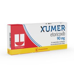 Xumer (B) Etoricoxib 90mg 14 Comprimidos Recubiertos