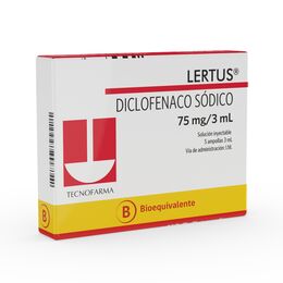 LERTUS SOLUCIÓN INYECTABLE 75 mg/3 mL