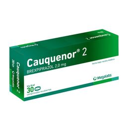 CAUQUENOR 2 COMPRIMIDOS RECUBIERTOS 2 mg (BREXPIPRAZOL)