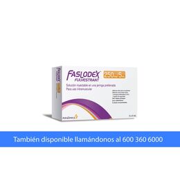 Faslodex Fulvestrant 250mg/5ml Inyectable 2 Jeringa Prellenada
