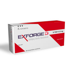 Exforge D 5/160/12.5 28 Comprimidos Recubiertos