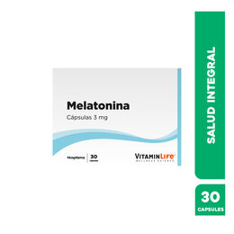 MELATONINA CÁPSULAS 3 mg