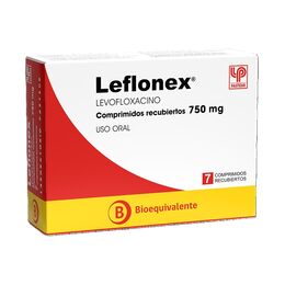 LEFLONEX COMPRIMIDOS RECUBIERTOS 750 mg