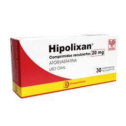 HIPOLIXAN COMPRIMIDOS RECUBIERTOS 20 mg