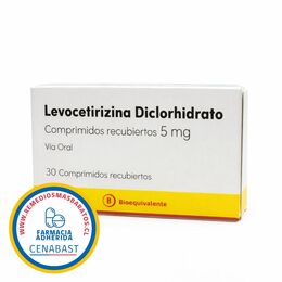Levocetirizina 5 mg