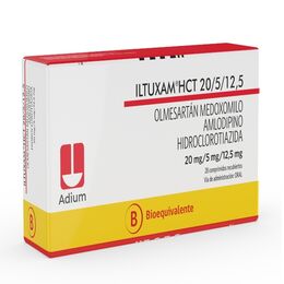 5 12 5 Olmesartán Amlodipino Hidroclorotiazida