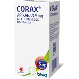 CORAX COMPRIMIDOS RECUBIERTOS 5 mg (APIXABÁN)