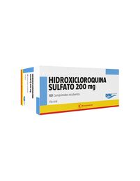 HIDROXICLOROQUINA SULFATO COMPRIMIDOS RECUBIERTOS 200 mg