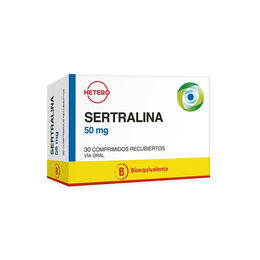 SERTRALINA COMPRIMIDOS RECUBIERTOS 100 mg