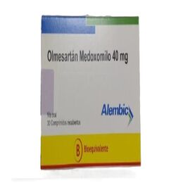 OLMESARTÁN MEDOXOMILO COMPRIMIDOS RECUBIERTOS 40 mg